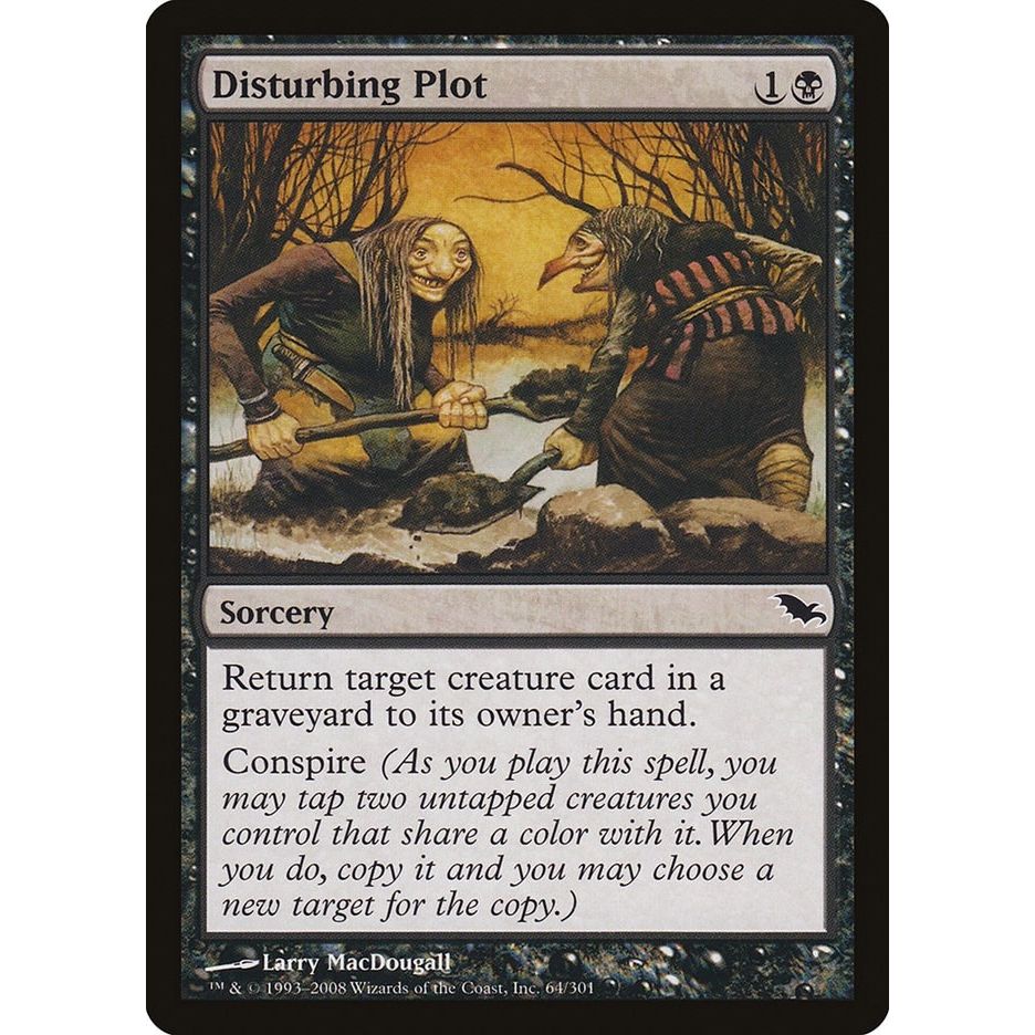 Image for Disturbing Plot (64) (SHM) - Magic: The Gathering