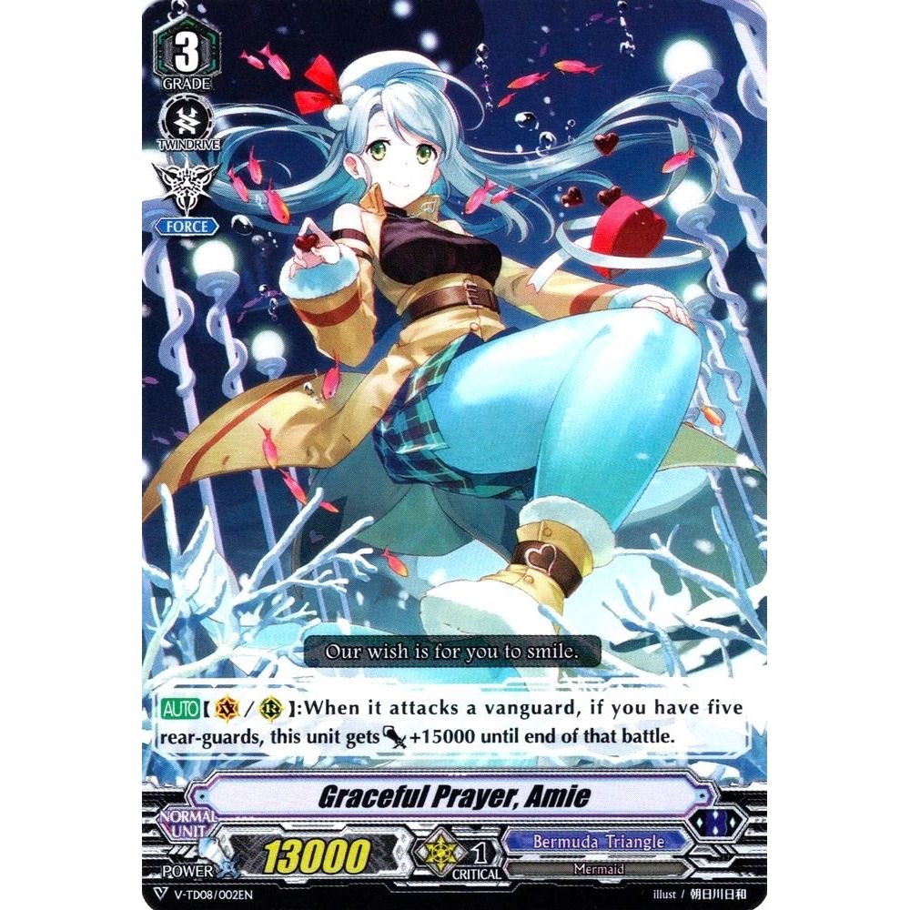 Image for Graceful Prayer, Amie (V-TD08/002EN) (V-TD08) - Cardfight Vanguard