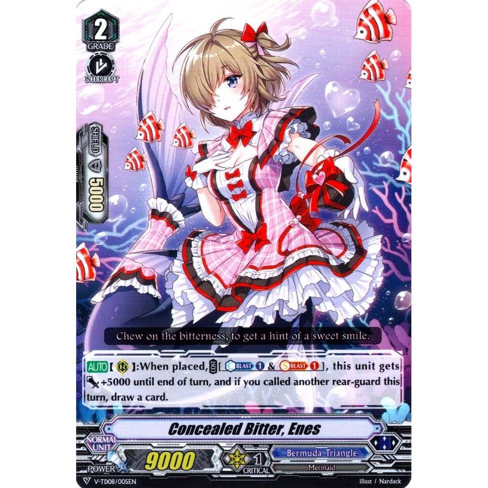 Image for Concealed Bitter, Enes (V-TD08/005EN) (V-TD08) - Cardfight Vanguard