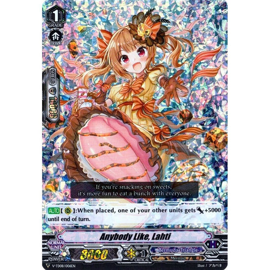 Image for Anybody Like, Lahti (RRR Foil) (V-TD08/006EN) (V-TD08) - Cardfight Vanguard