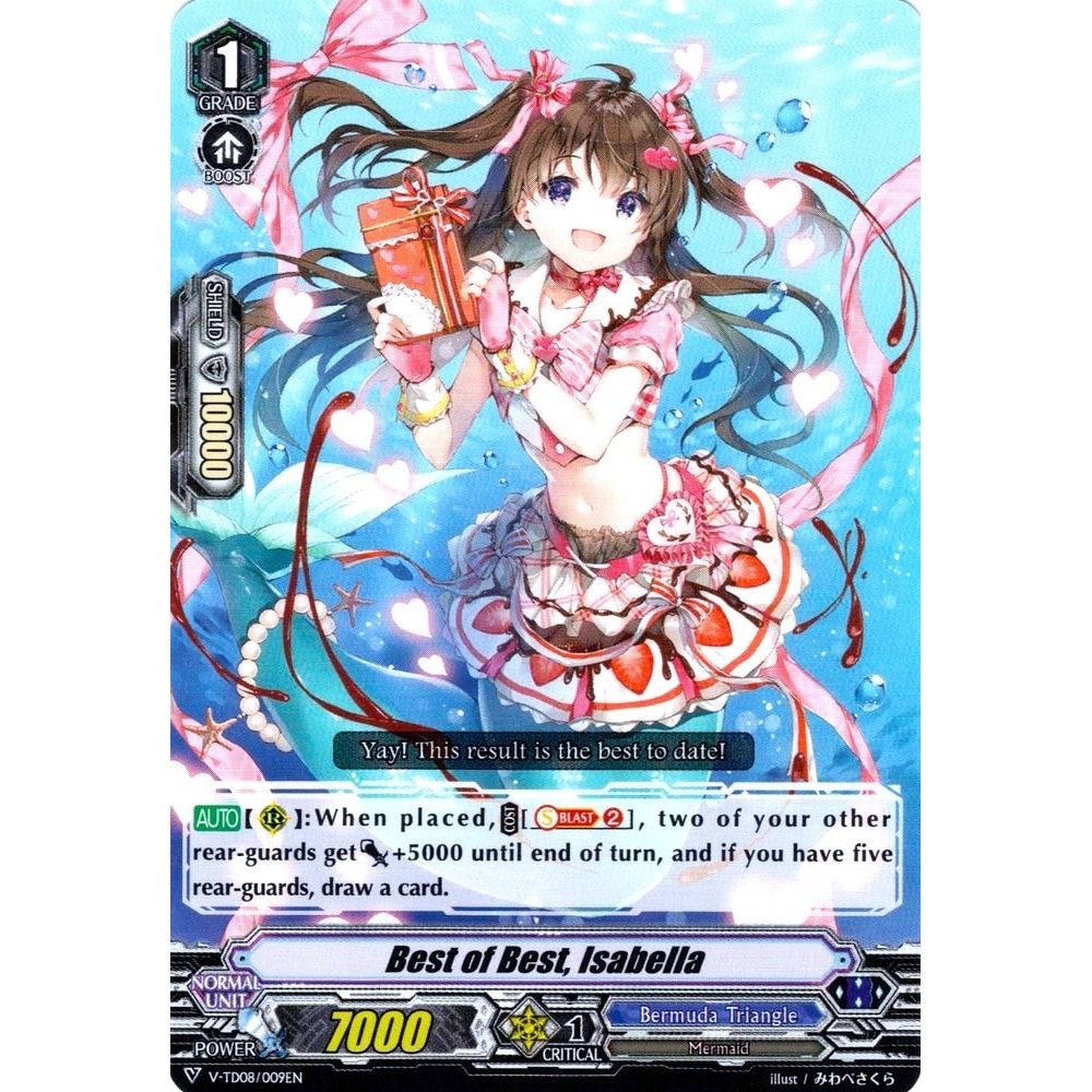 Image for Best of Best, Isabella (V-TD08/009EN) (V-TD08) - Cardfight Vanguard