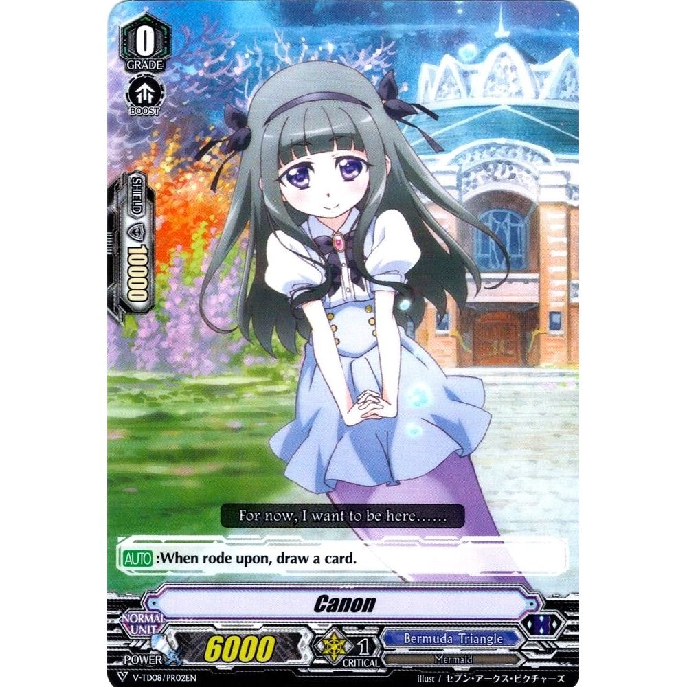 Image for Canon (V-TD08/PR02EN) (V-TD08) - Cardfight Vanguard
