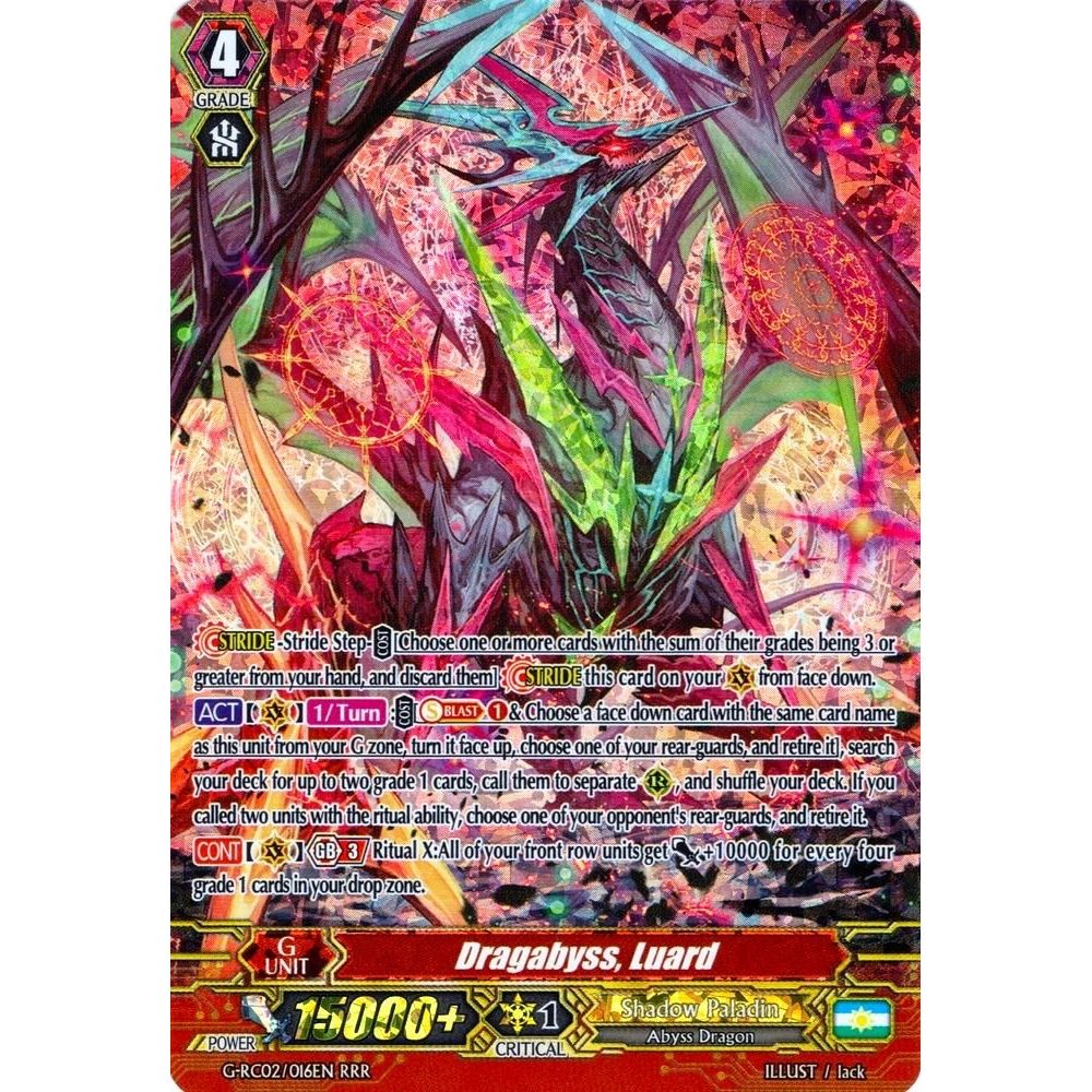 Image for Dragabyss, Luard (G-RC02/016EN) (G-RC02) - Cardfight Vanguard