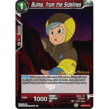 Image for Bulma, from the Sidelines (BT6-011_PR) (DBS-B06PRE) - Dragon Ball Super: Masters