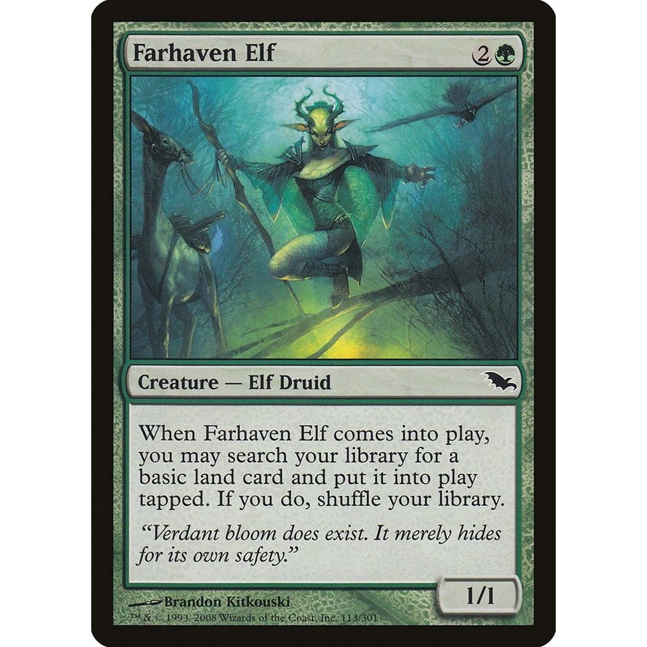 Image for Farhaven Elf (113) (SHM) - Magic: The Gathering