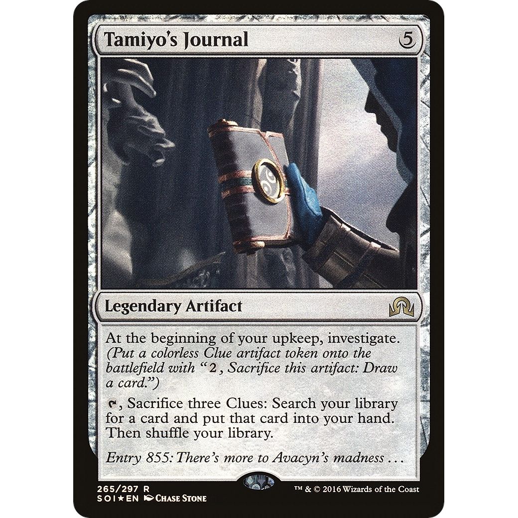 Image for Tamiyo's Journal (Entry 855) (265) (SOI) - Magic: The Gathering