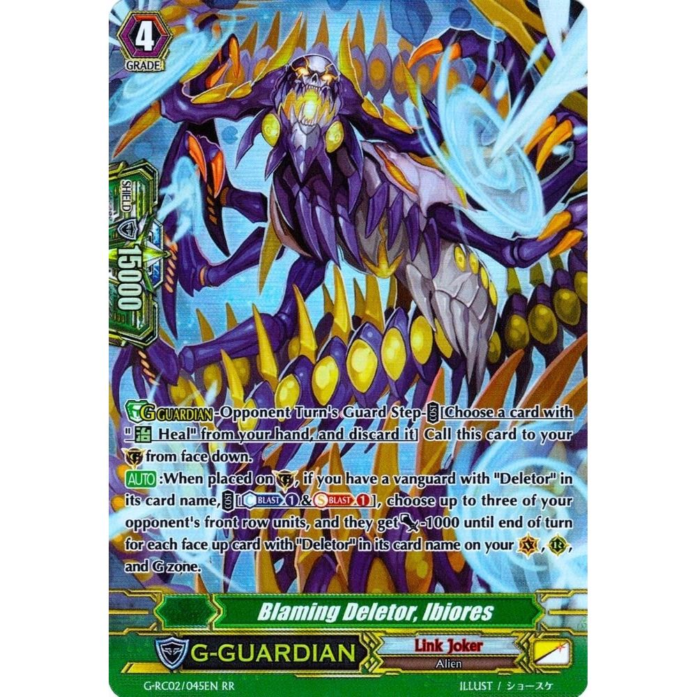 Image for Blaming Deletor, Ibiores (G-RC02/045EN) (G-RC02) - Cardfight Vanguard