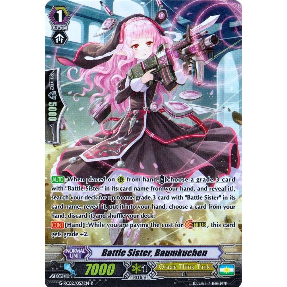 Image for Battle Sister, Baumkuchen (G-RC02/057EN) (G-RC02) - Cardfight Vanguard