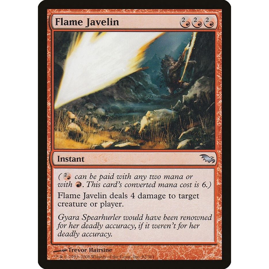 Image for Flame Javelin (92) (SHM) - Magic: The Gathering