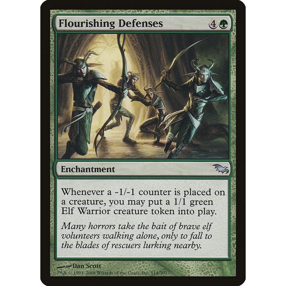 Image for Flourishing Defenses (114) (SHM) - Magic: The Gathering