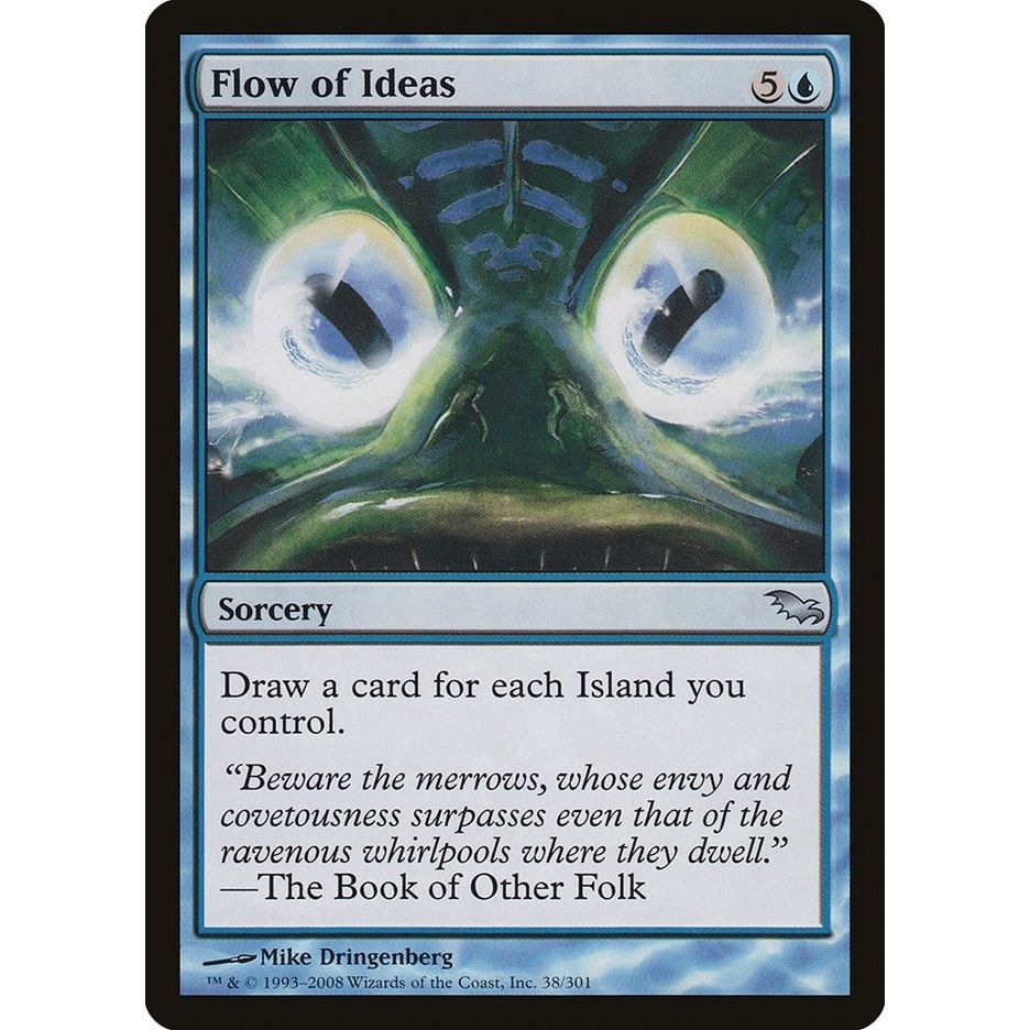 Image for Flow of Ideas (38) (SHM) - Magic: The Gathering