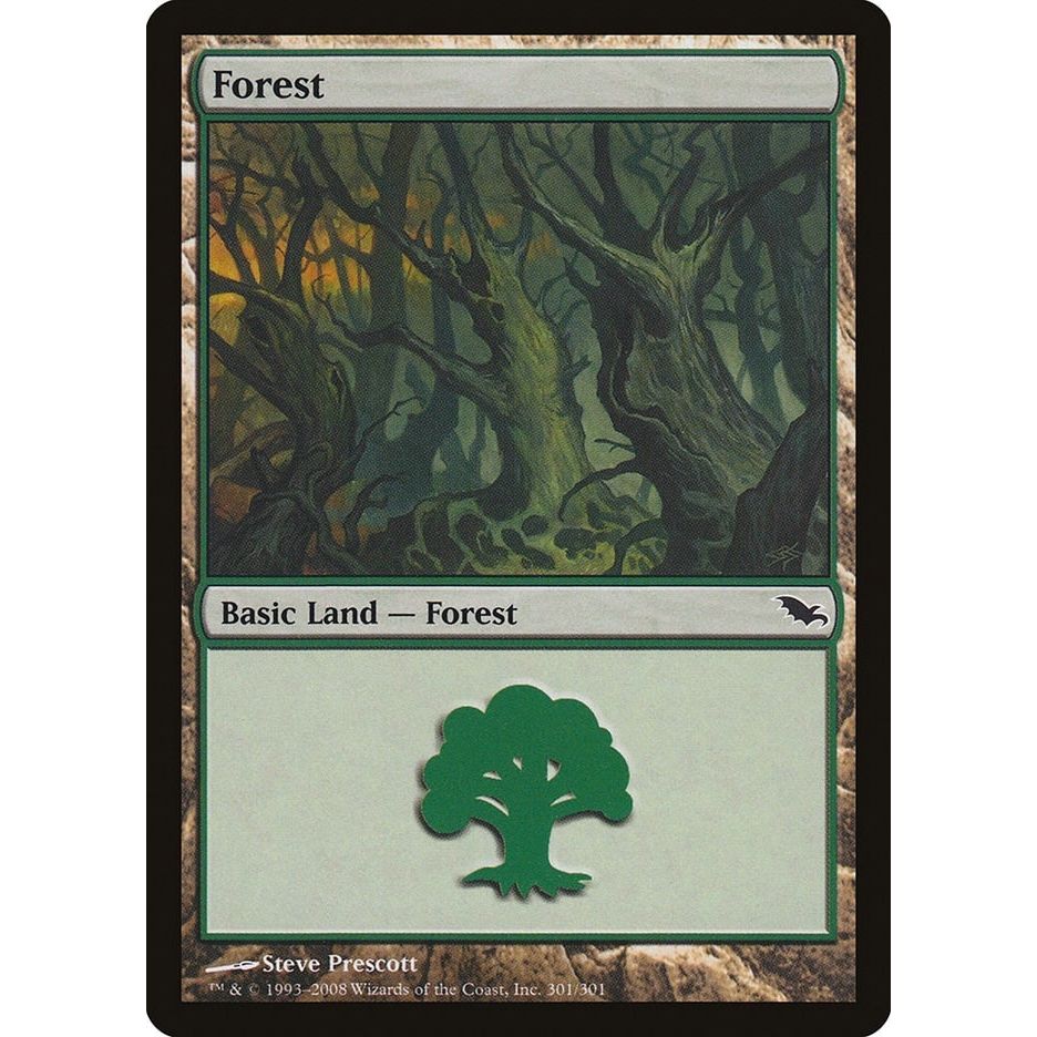 Image for Forest (301) (301) (SHM) - Magic: The Gathering