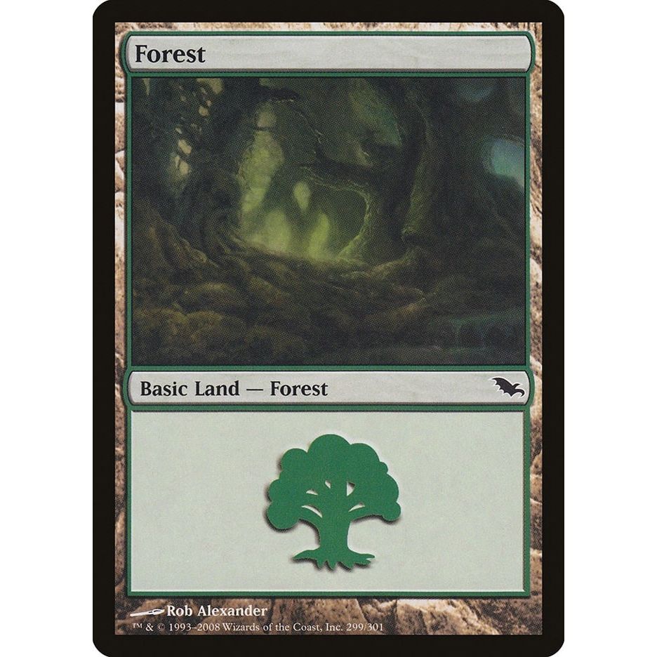Image for Forest (299) (299) (SHM) - Magic: The Gathering