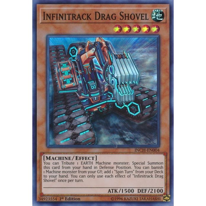 Image for Infinitrack Drag Shovel (INCH-EN004) (INCH) - YuGiOh