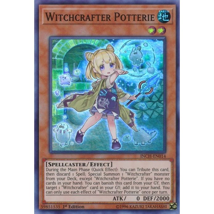 Image for Witchcrafter Potterie (INCH-EN014) (INCH) - YuGiOh