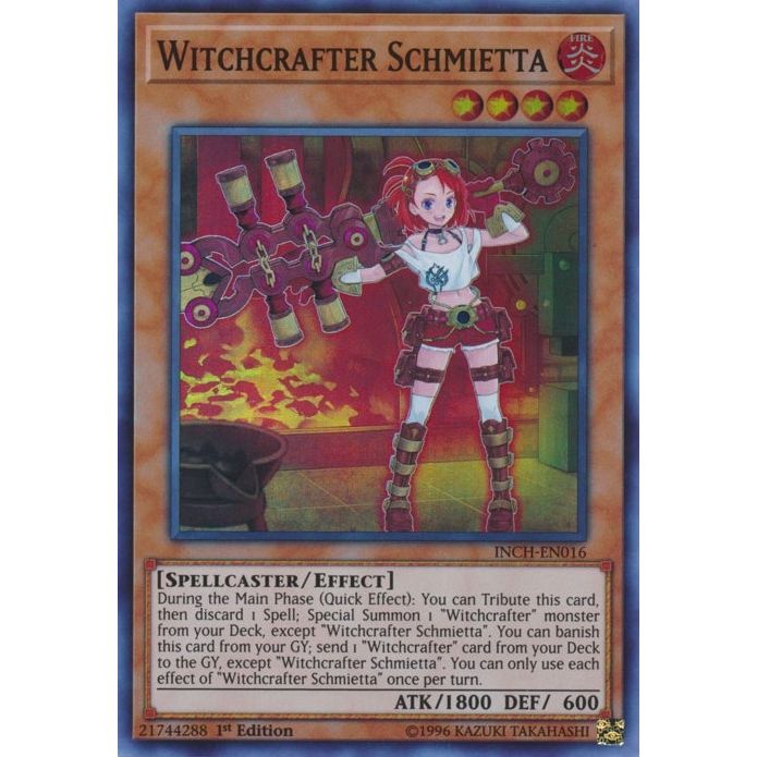 Image for Witchcrafter Schmietta (INCH-EN016) (INCH) - YuGiOh