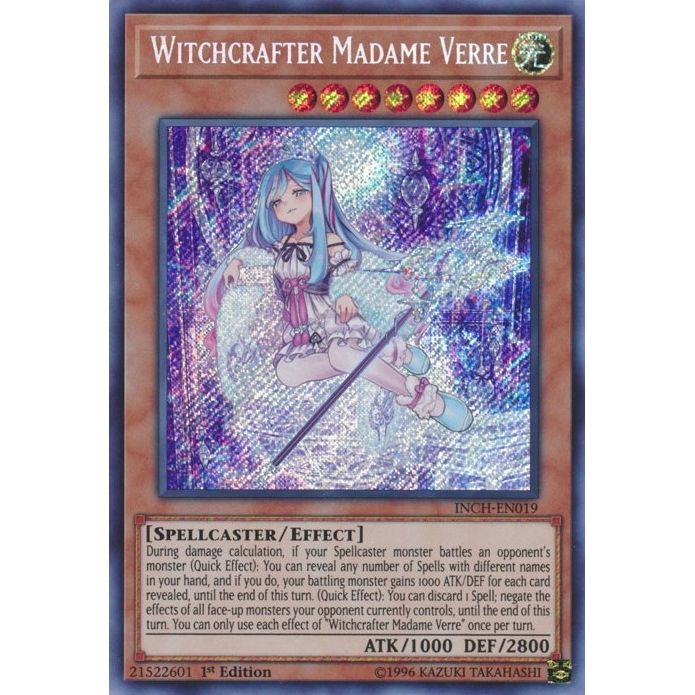 Image for Witchcrafter Madame Verre (INCH-EN019) (INCH) - YuGiOh