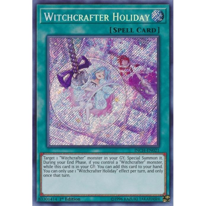 Image for Witchcrafter Holiday (INCH-EN021) (INCH) - YuGiOh