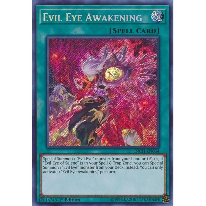 Image for Evil Eye Awakening (INCH-EN034) (INCH) - YuGiOh