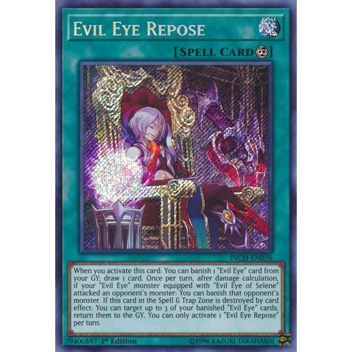 Image for Evil Eye Repose (INCH-EN036) (INCH) - YuGiOh