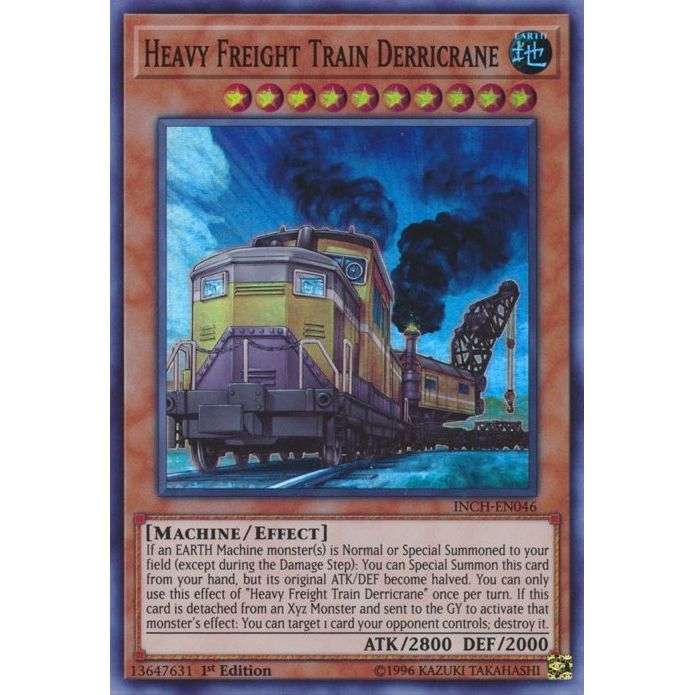 Image for Heavy Freight Train Derricrane (INCH-EN046) (INCH) - YuGiOh