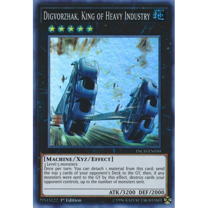 Image for Digvorzhak, King of Heavy Industry (INCH-EN050) (INCH) - YuGiOh