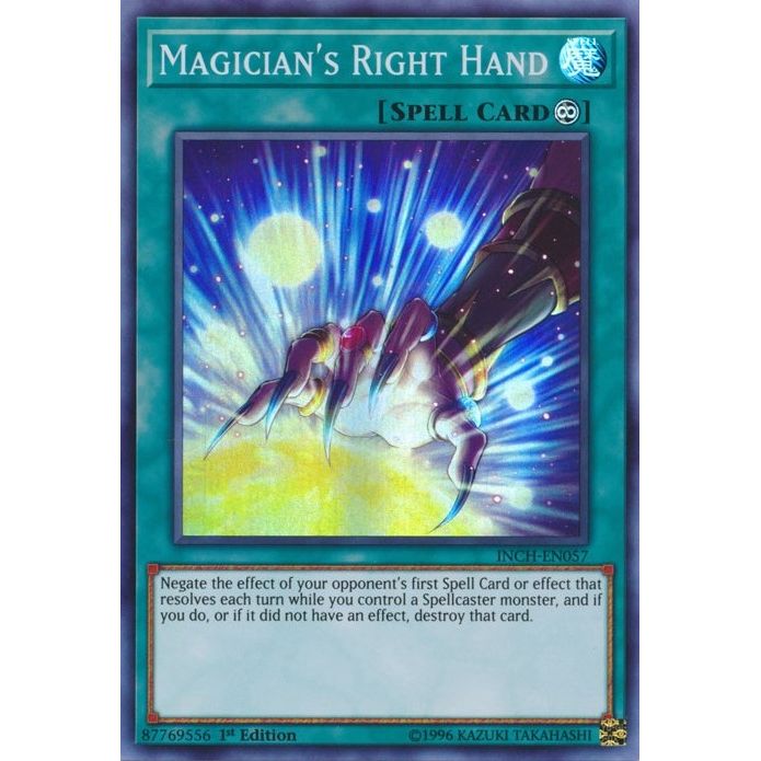 Image for Magician's Right Hand (INCH-EN057) (INCH) - YuGiOh