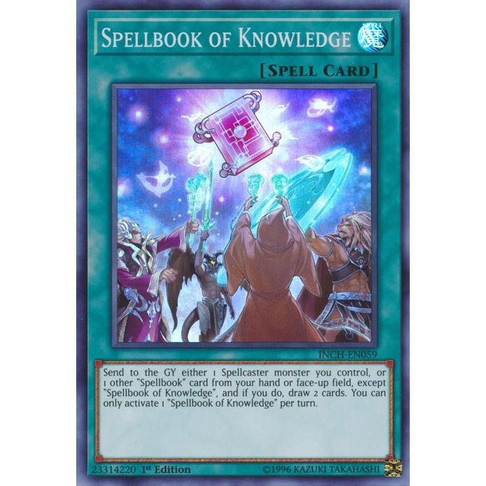 Image for Spellbook of Knowledge (INCH-EN059) (INCH) - YuGiOh