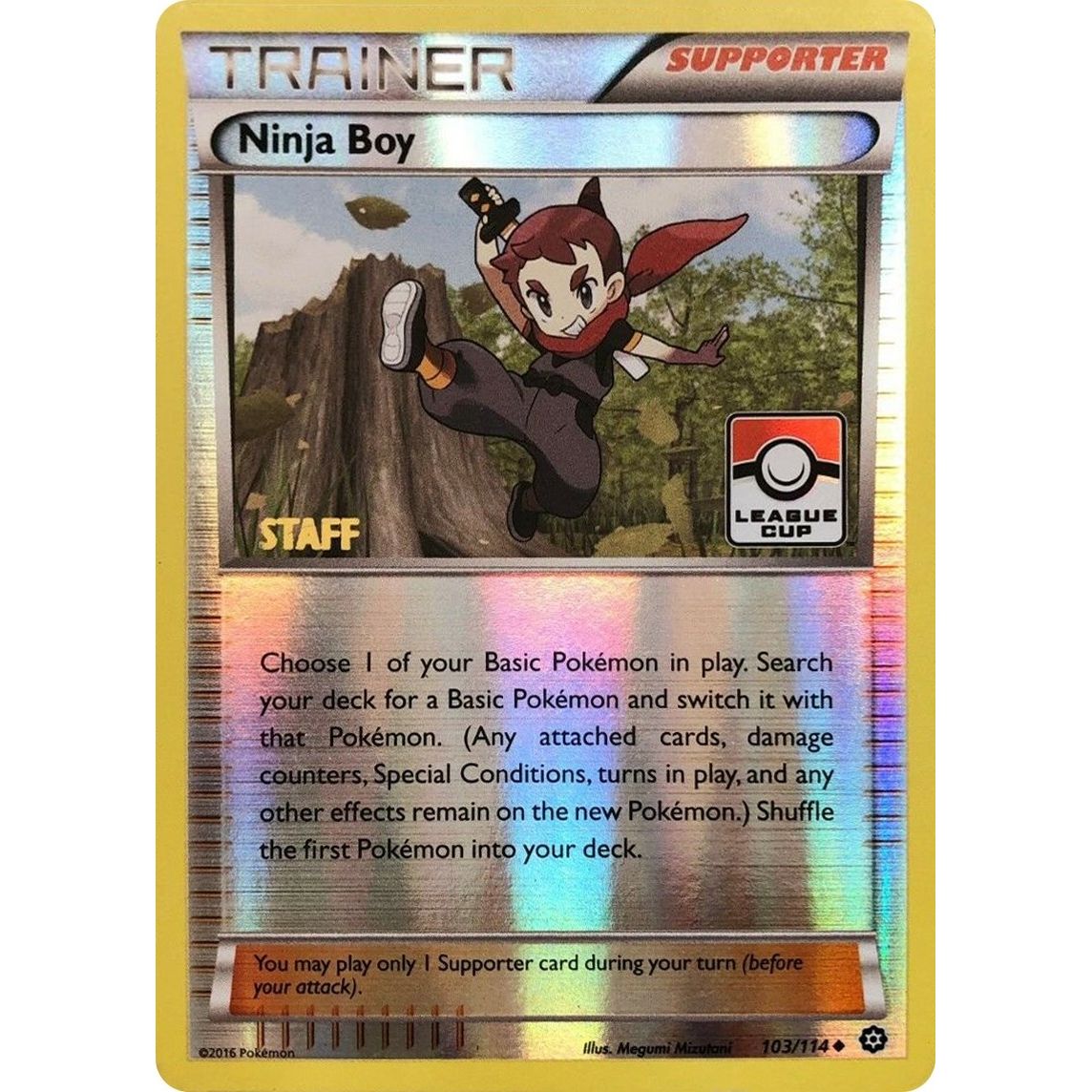 Image for Ninja Boy - 103/114 (League Cup) [Staff] (103/114) (PR) - Pokemon