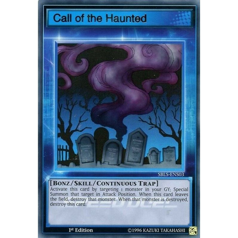 Image for Call of the Haunted (Skill Card) (SBLS-ENS03) (SBLS) - YuGiOh