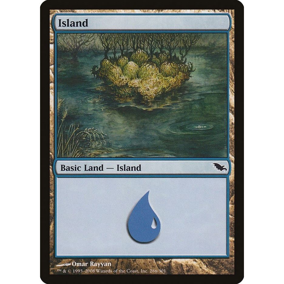 Image for Island (286) (286) (SHM) - Magic: The Gathering