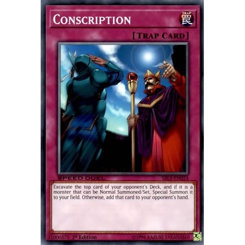 Image for Conscription (SBLS-EN024) (SBLS) - YuGiOh
