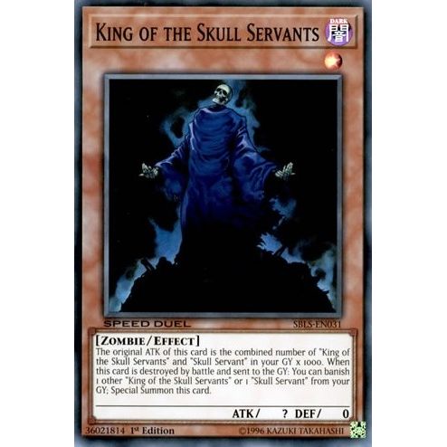 Image for King of the Skull Servants (SBLS-EN031) (SBLS) - YuGiOh
