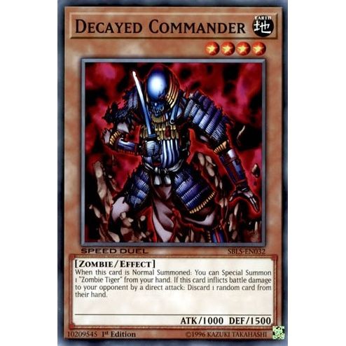 Image for Decayed Commander (SBLS-EN032) (SBLS) - YuGiOh