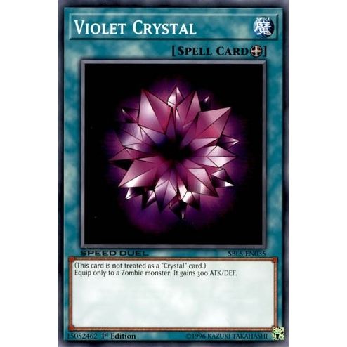 Image for Violet Crystal (SBLS-EN035) (SBLS) - YuGiOh
