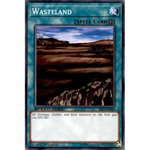 Image for Wasteland (SBLS-EN036) (SBLS) - YuGiOh