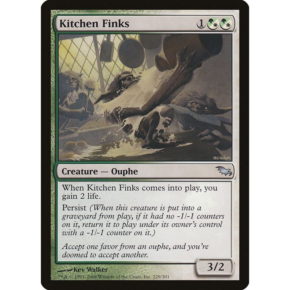 Image for Kitchen Finks (229) (SHM) - Magic: The Gathering