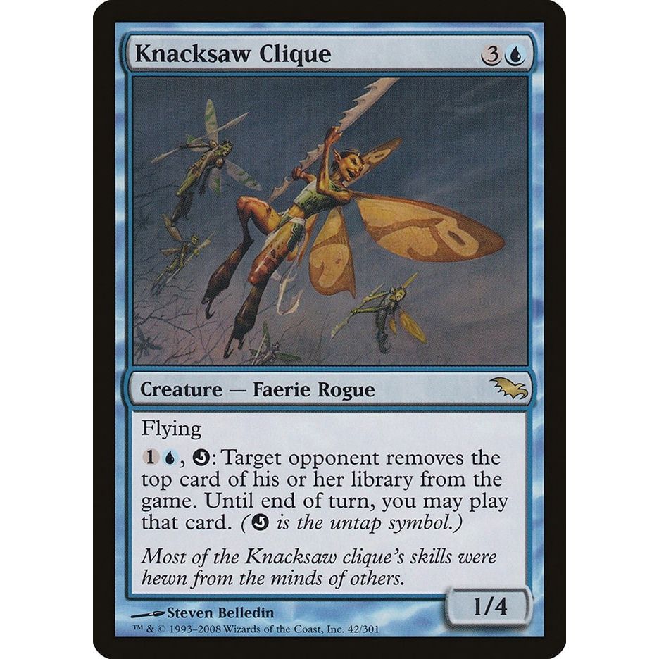 Image for Knacksaw Clique (42) (SHM) - Magic: The Gathering