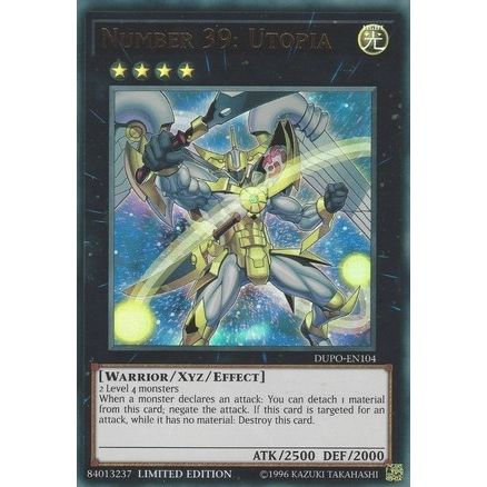 Image for Number 39: Utopia (DUPO-EN104) (DUPO) - YuGiOh