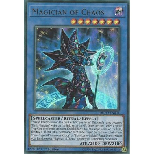 Image for Magician of Chaos (DUPO-EN001) (DUPO) - YuGiOh