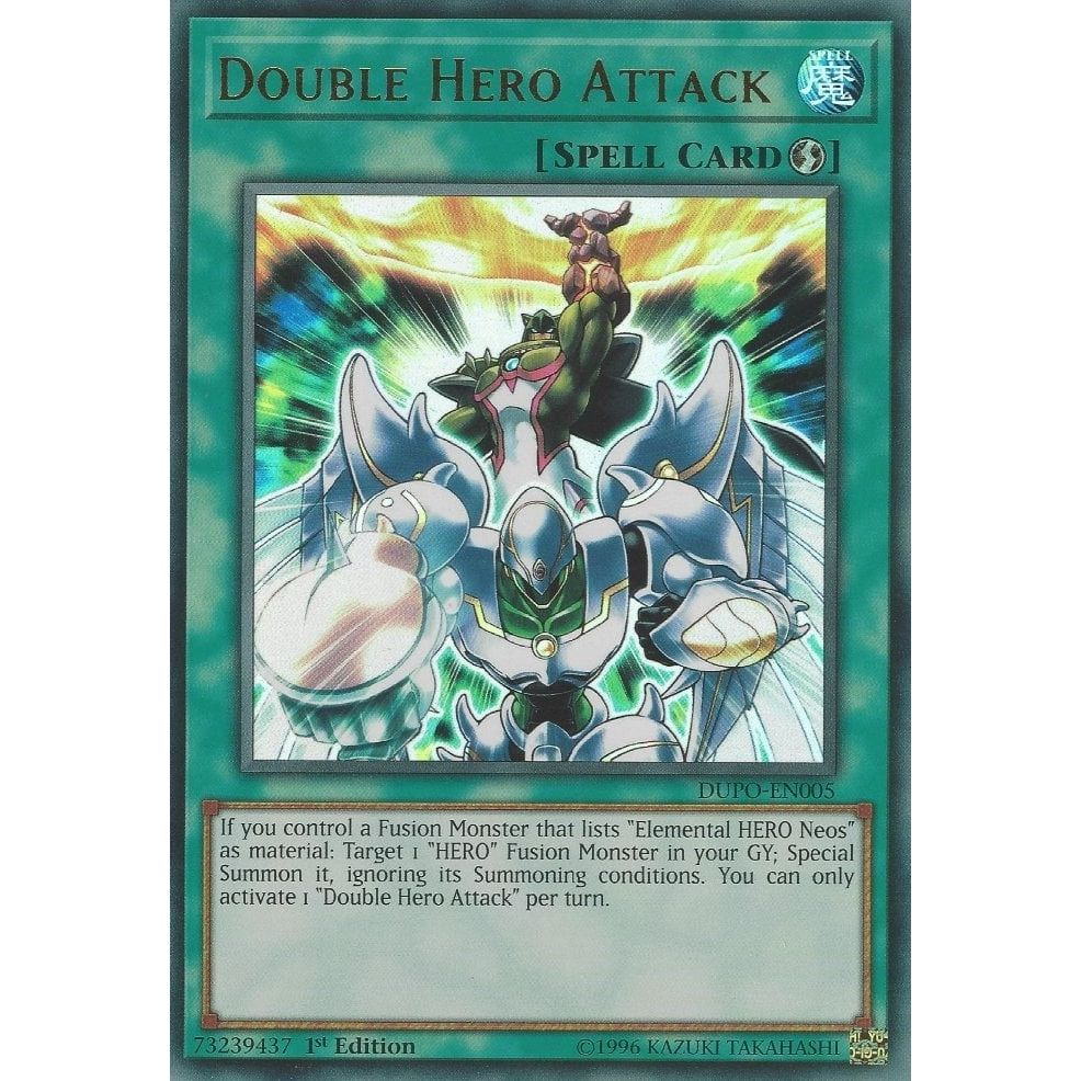 Image for Double Hero Attack (DUPO-EN005) (DUPO) - YuGiOh