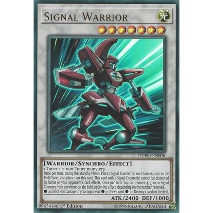 Image for Signal Warrior (DUPO-EN006) (DUPO) - YuGiOh