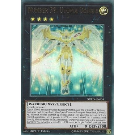 Image for Number 39: Utopia Double (DUPO-EN008) (DUPO) - YuGiOh