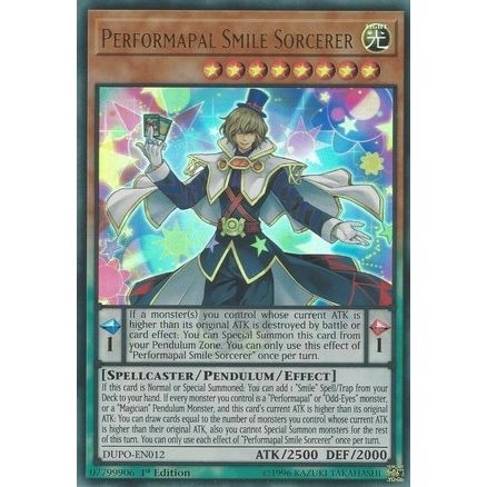 Image for Performapal Smile Sorcerer (DUPO-EN012) (DUPO) - YuGiOh