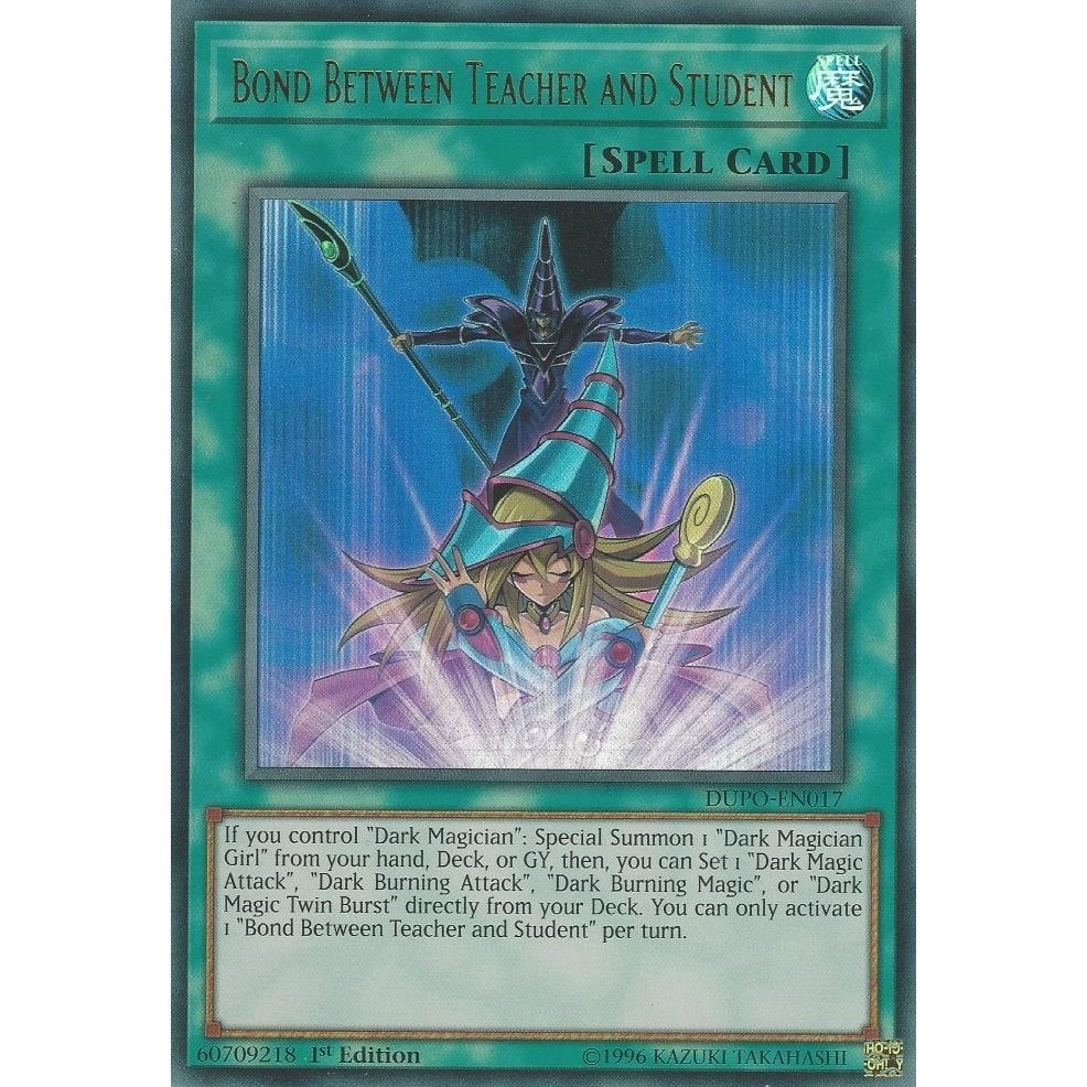 Image for Bond Between Teacher and Student (DUPO-EN017) (DUPO) - YuGiOh
