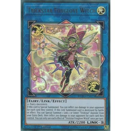 Image for Trickstar Foxglove Witch (DUPO-EN021) (DUPO) - YuGiOh