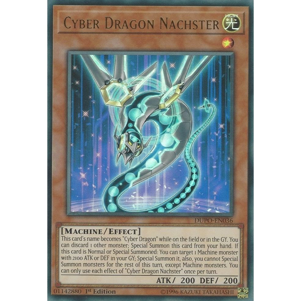 Image for Cyber Dragon Nachster (DUPO-EN036) (DUPO) - YuGiOh