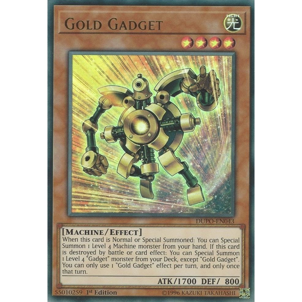 Image for Gold Gadget (DUPO-EN043) (DUPO) - YuGiOh