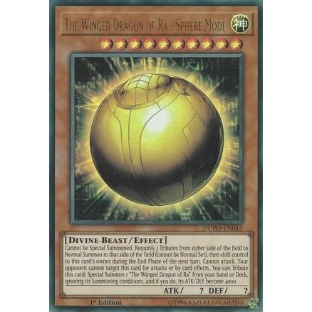 Image for The Winged Dragon of Ra - Sphere Mode (DUPO-EN045) (DUPO) - YuGiOh
