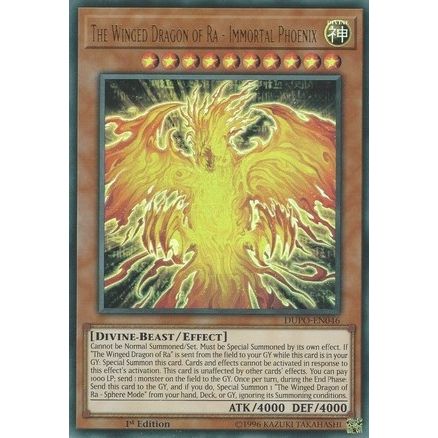 Image for The Winged Dragon of Ra - Immortal Phoenix (DUPO-EN046) (DUPO) - YuGiOh